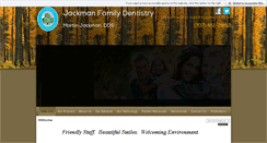 Desktop Screenshot of jackmanfamilydentistry.com